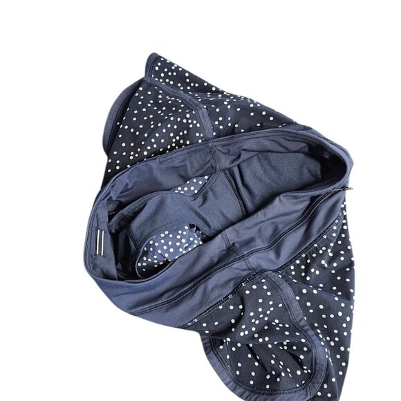 Lululemon Womens Groovy Run Shorts, Dot Navy, Athletic, Lined, Size 8 - Picture 7 of 8